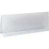C-Line Products Name Tent Holder, Heavyweight, 11-1/6"x4-5/16", 25/BX, Clear CLI87507